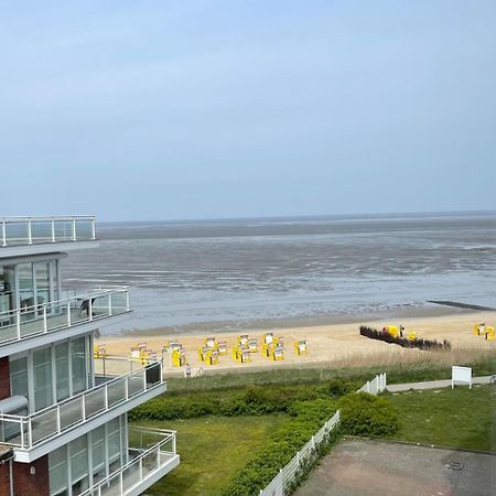 Traumhafte Ferienwohnung - Direkter Meerblick - 50M Zum Strand In Cuxhaven Duhnen In 1A Lage Im Haus Seehuette Екстериор снимка