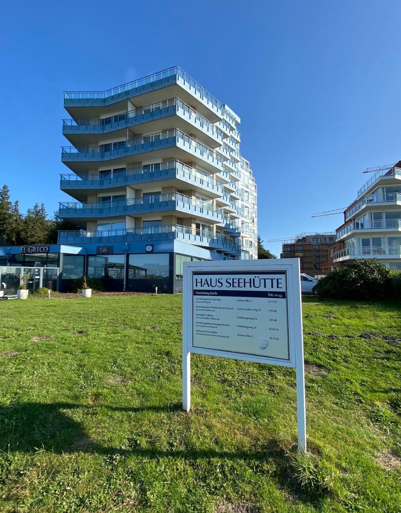 Traumhafte Ferienwohnung - Direkter Meerblick - 50M Zum Strand In Cuxhaven Duhnen In 1A Lage Im Haus Seehuette Екстериор снимка